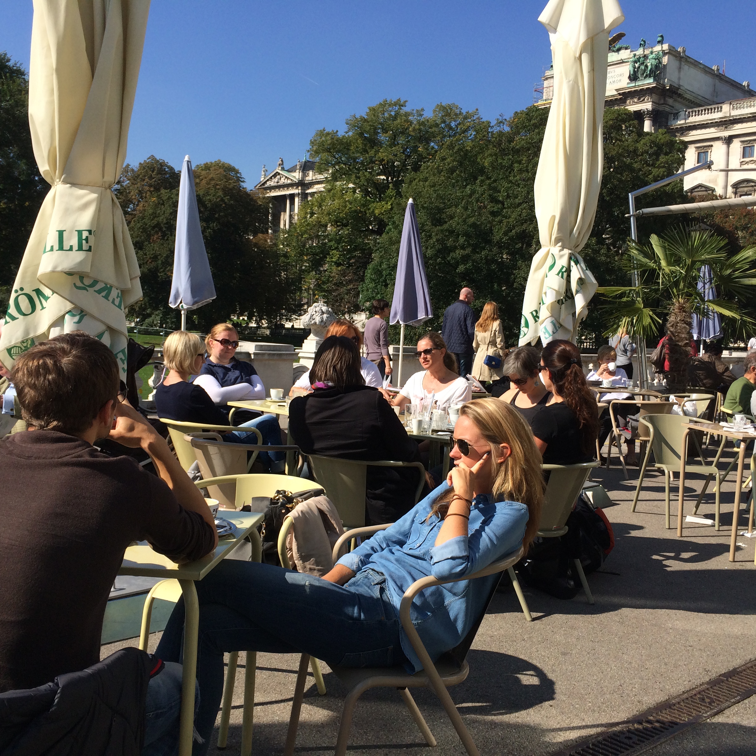 Wien Palmenhaus Burggarten das bestgeführte Lokal der Welt?