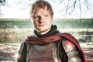 Ed Sheeran in Rüstung