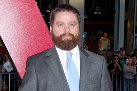 Zach Galifianakis hatte einige Filmrisse